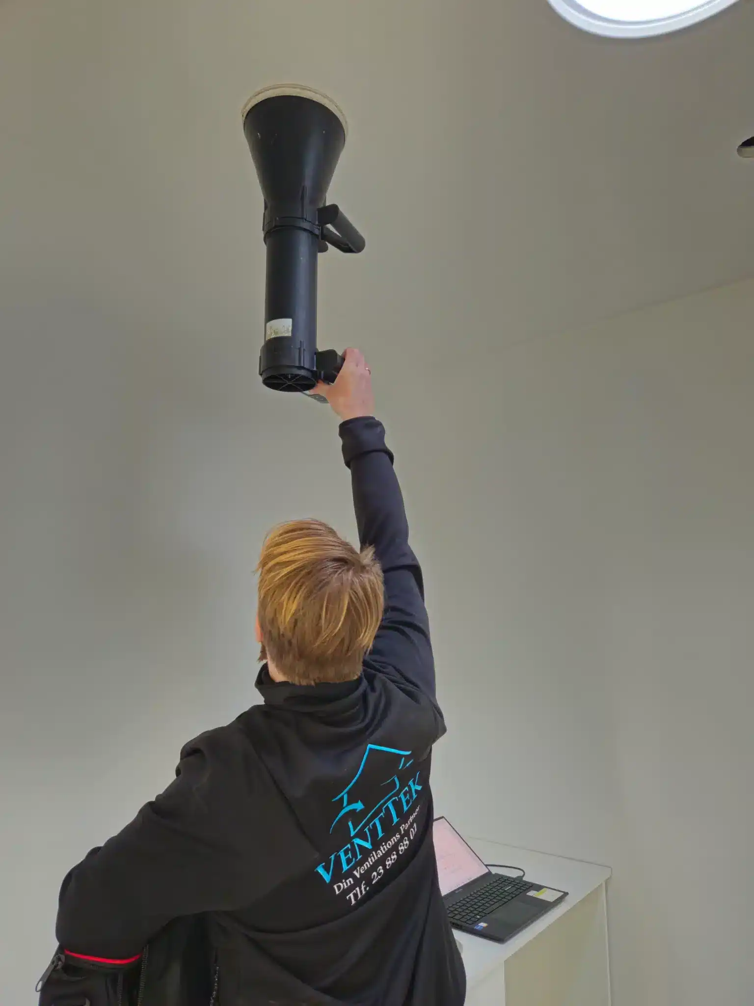 indregulering af ventilationsanlæg