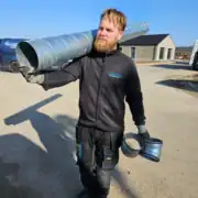 ventilationsrør til montering af ventilationsanlæg